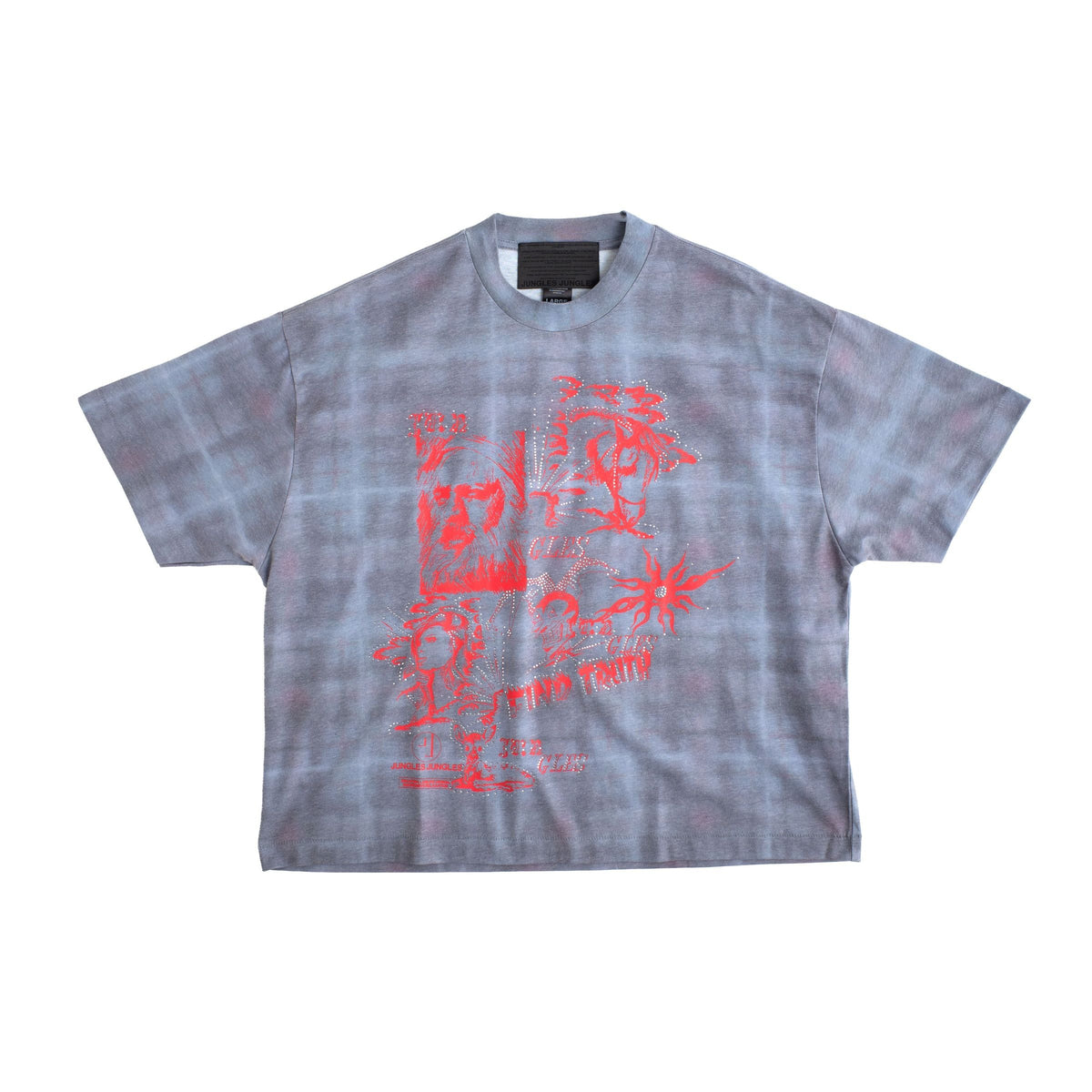 Find Truth plaid tee
