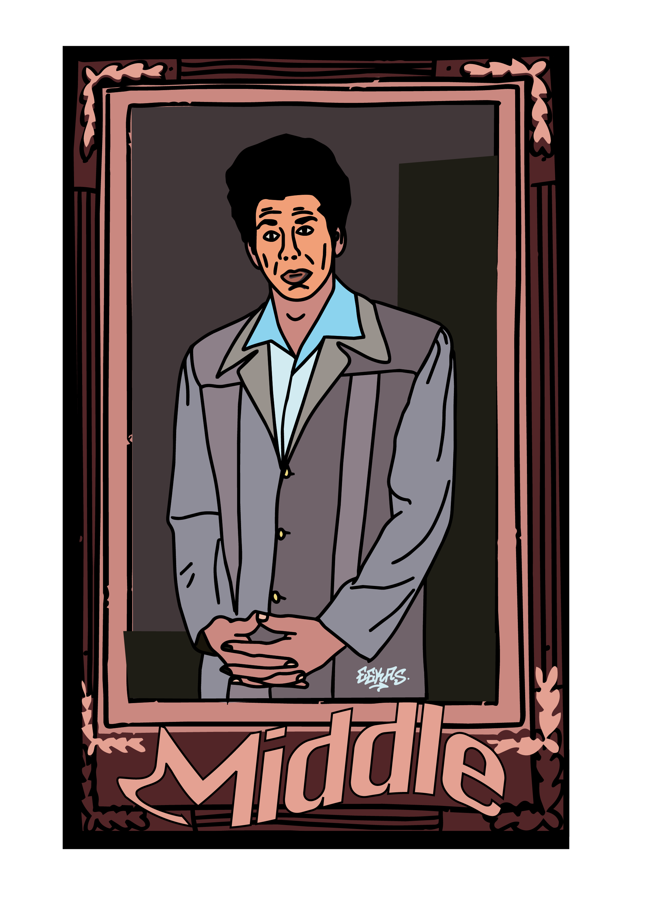 Kramer Vinyl 10cm x 5cm