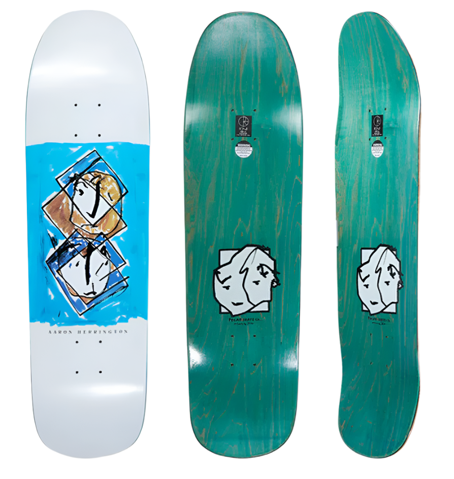 AARON HERRINGTON - Twisted 1991 JR Shape Deck 8.75"