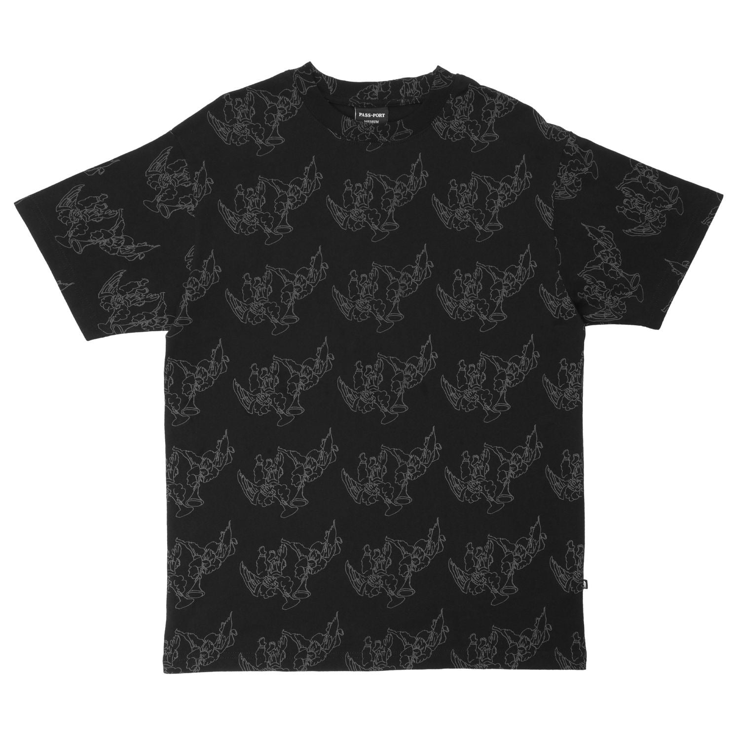 Trumpets Tee - Black