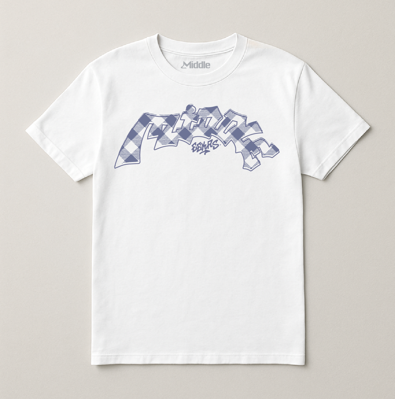 Plaid Eik Logo Tee