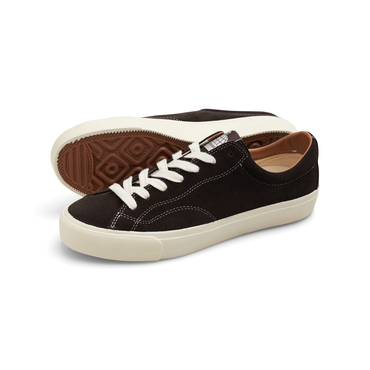 VM003 - Suede - Coffee/White