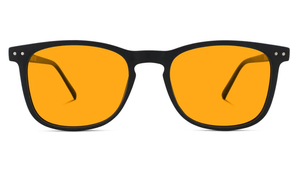Taylor Blue Blocking Glasses - Black