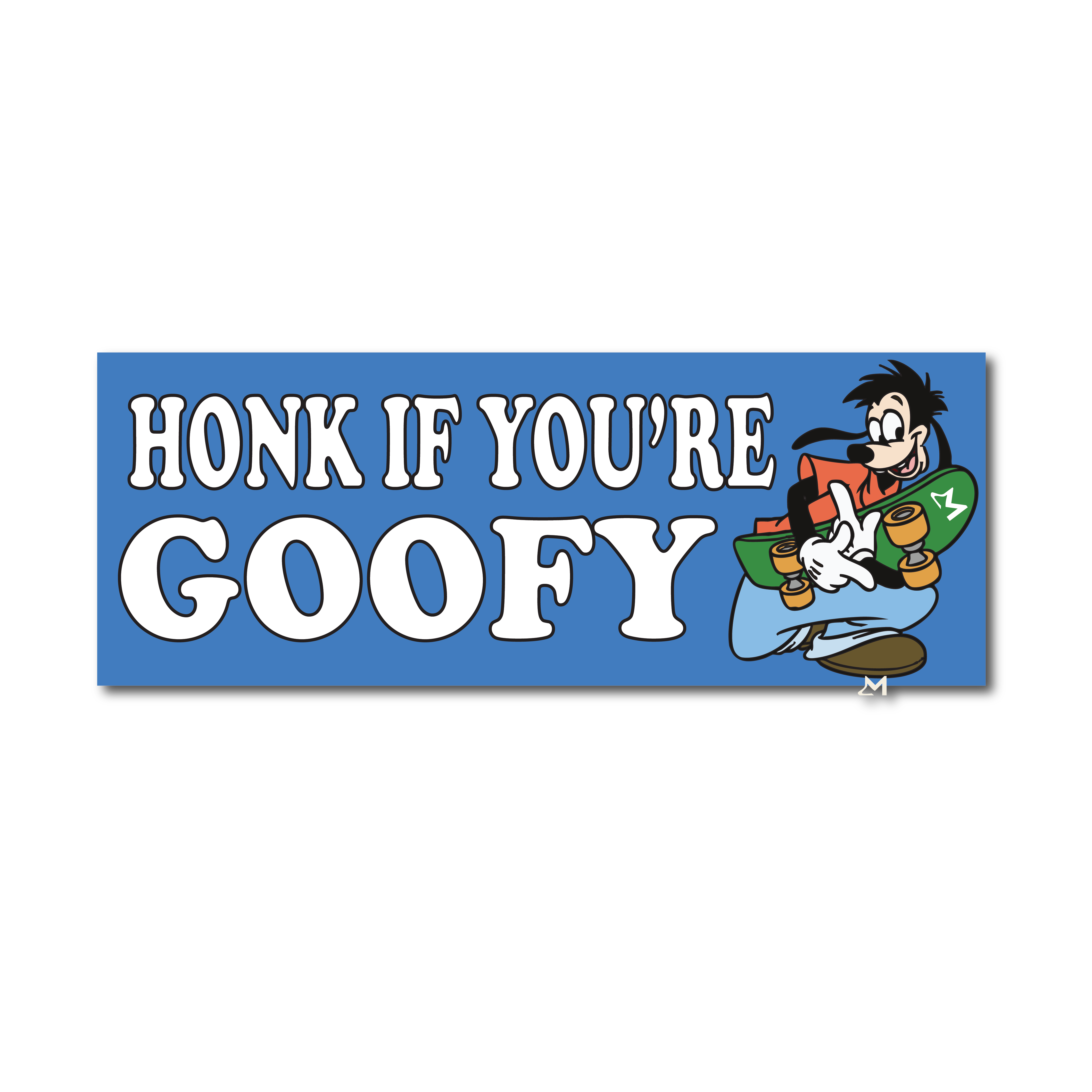 Goofy Bumper Sticker