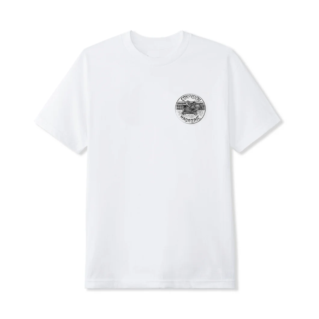 "Skate Rat" tee - white