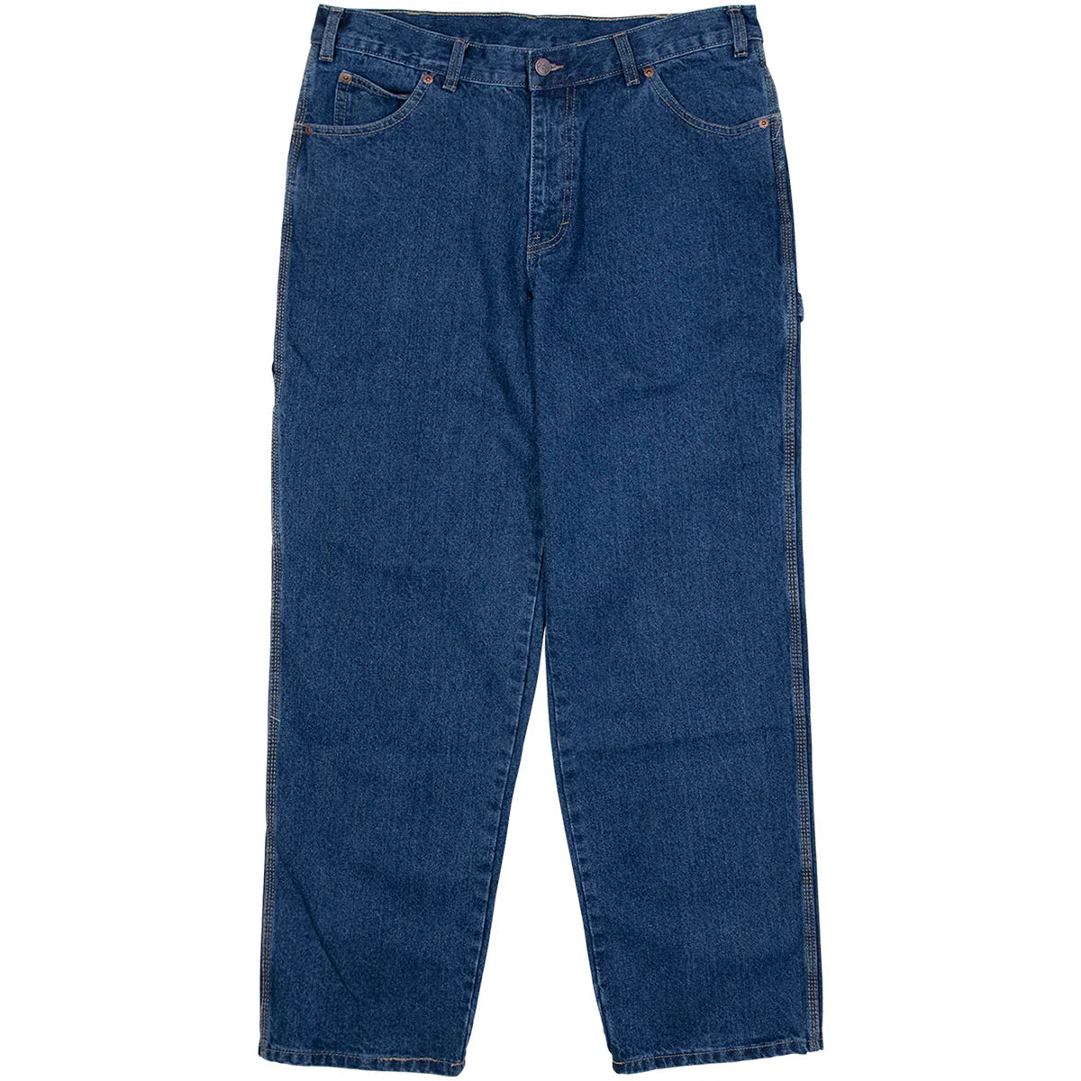 1993 Relaxed Fit Youth Carpenter Jeans Stone Washed Indigo - 32