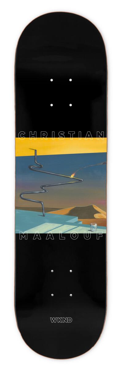 FIRE IN THE PIPE-CHRISTIAN MAALOUF DECK - 8.5