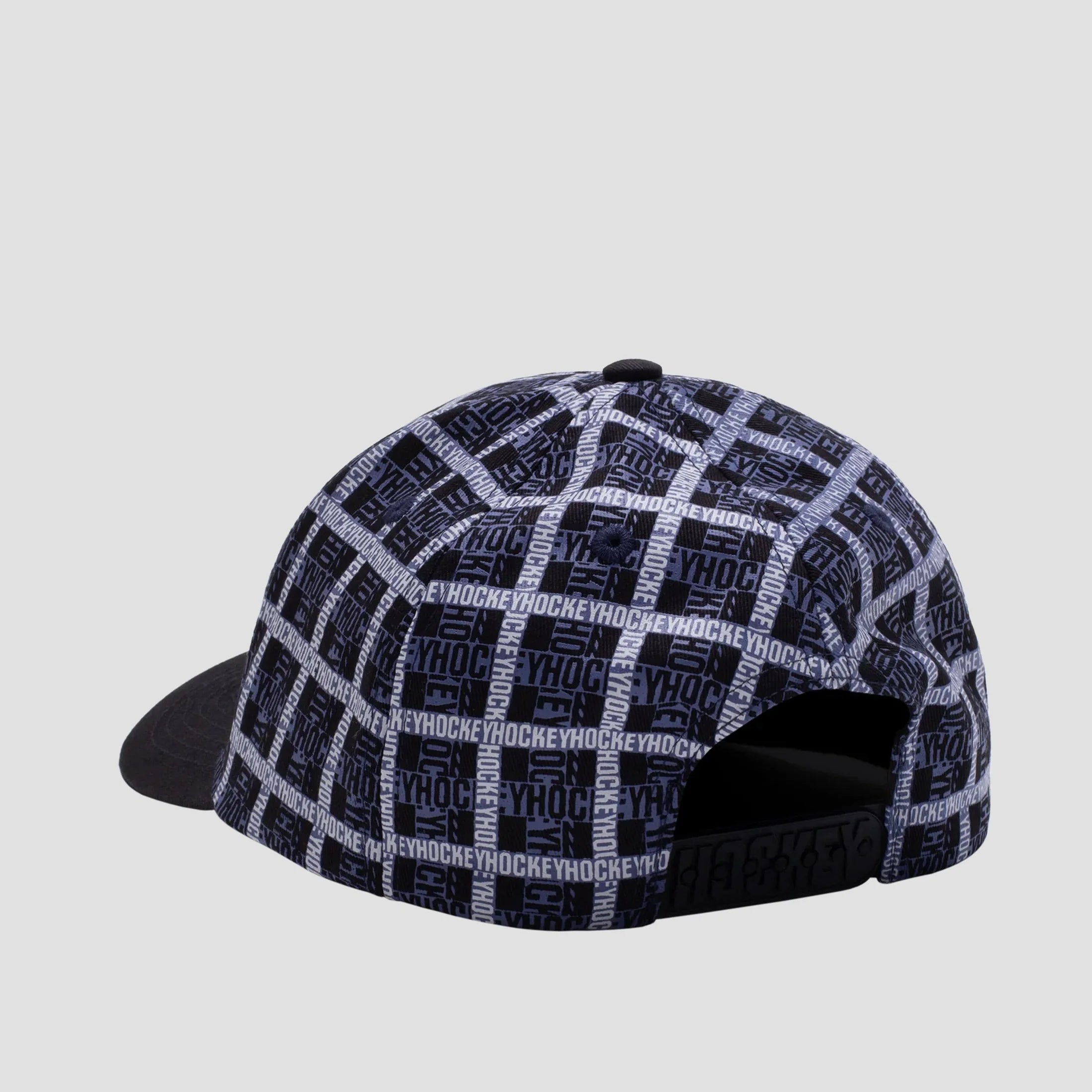 Plaid Hat - Navy Stripe