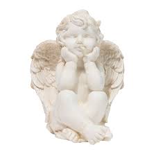 Smoking Cherub Hide-A-Key White