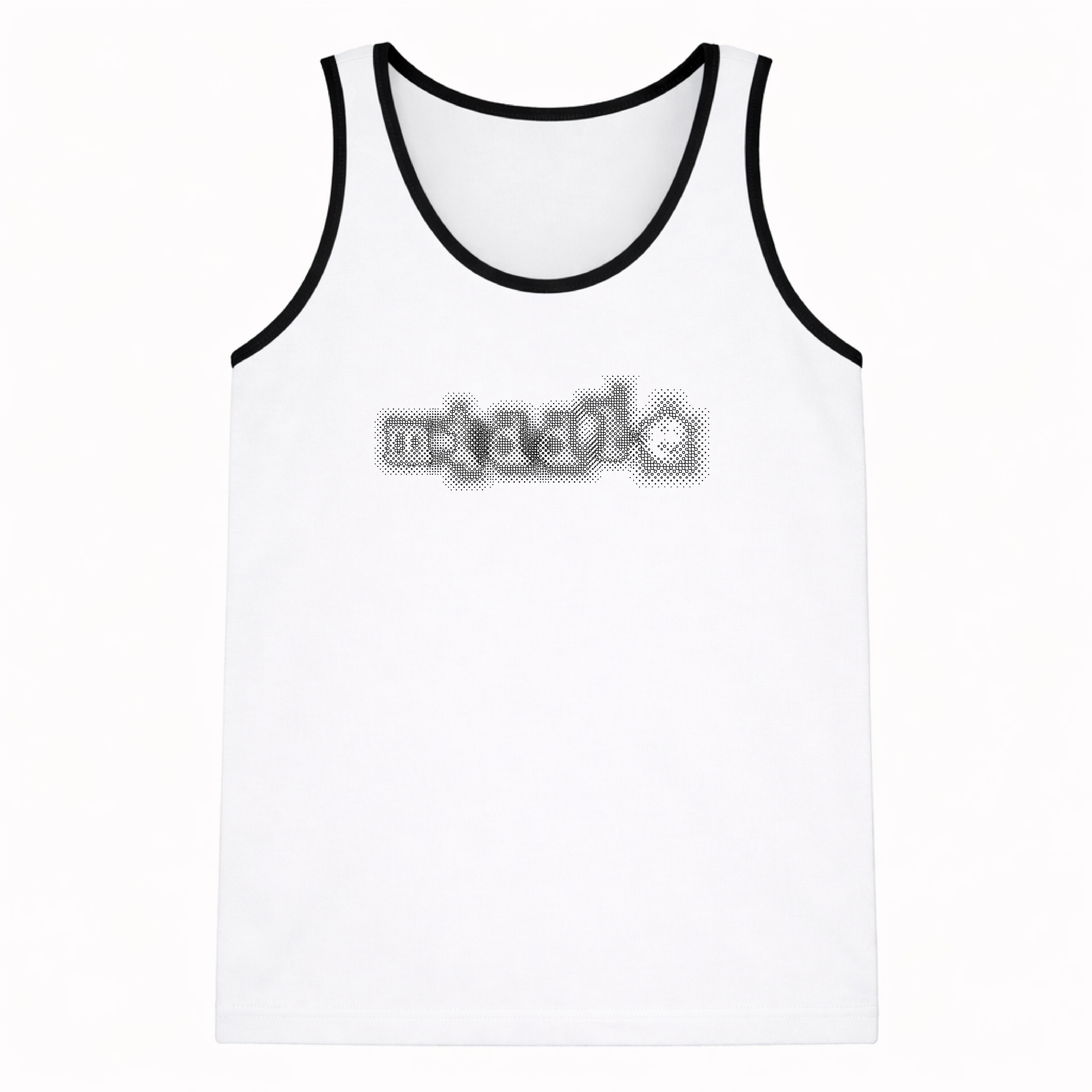 Halftone Logo Contrast Singlet