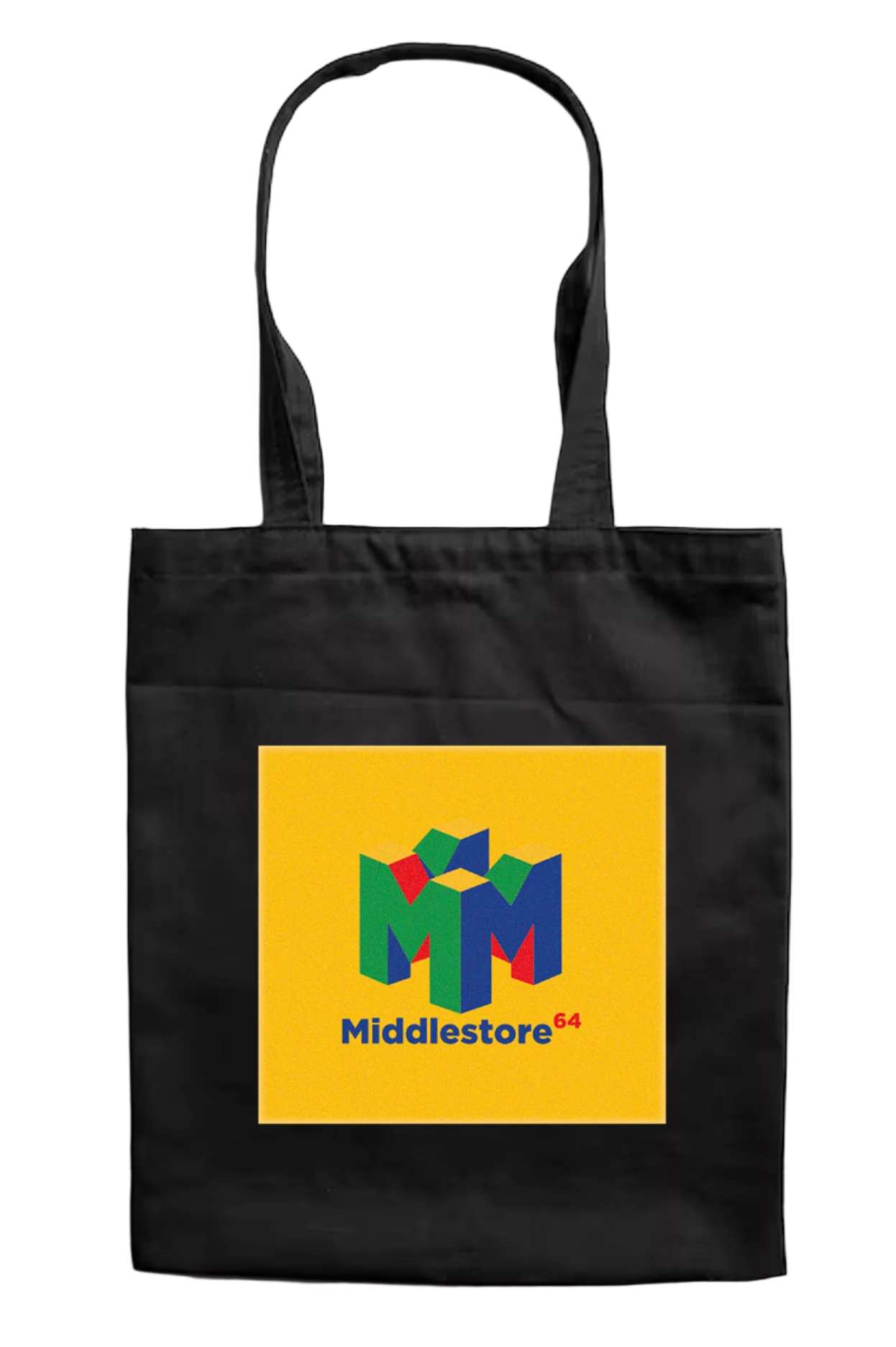 Middle 64 Black Tote Bag