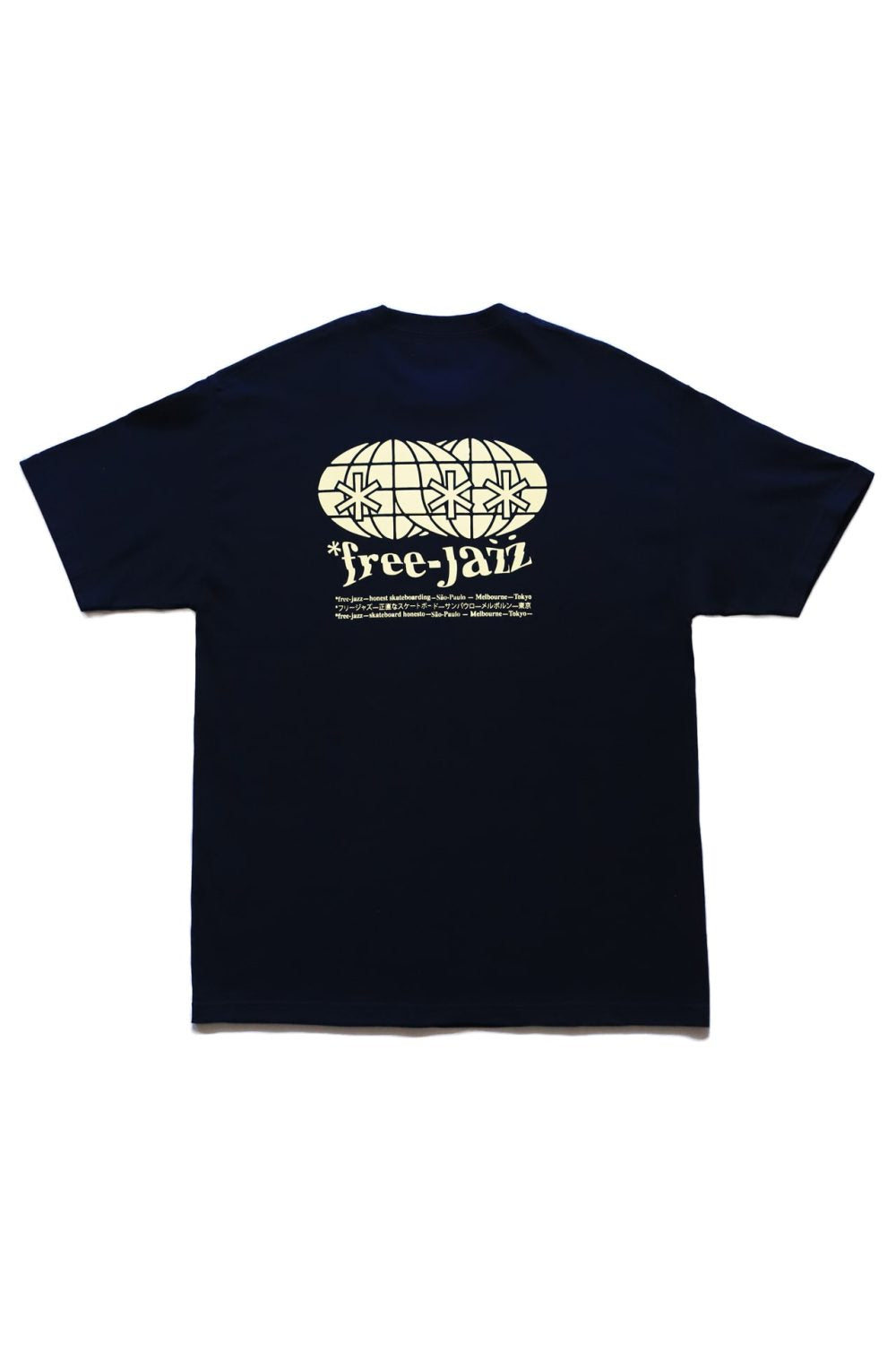 Sao Paulo – Melbourne – Tokyo – Tee – Navy