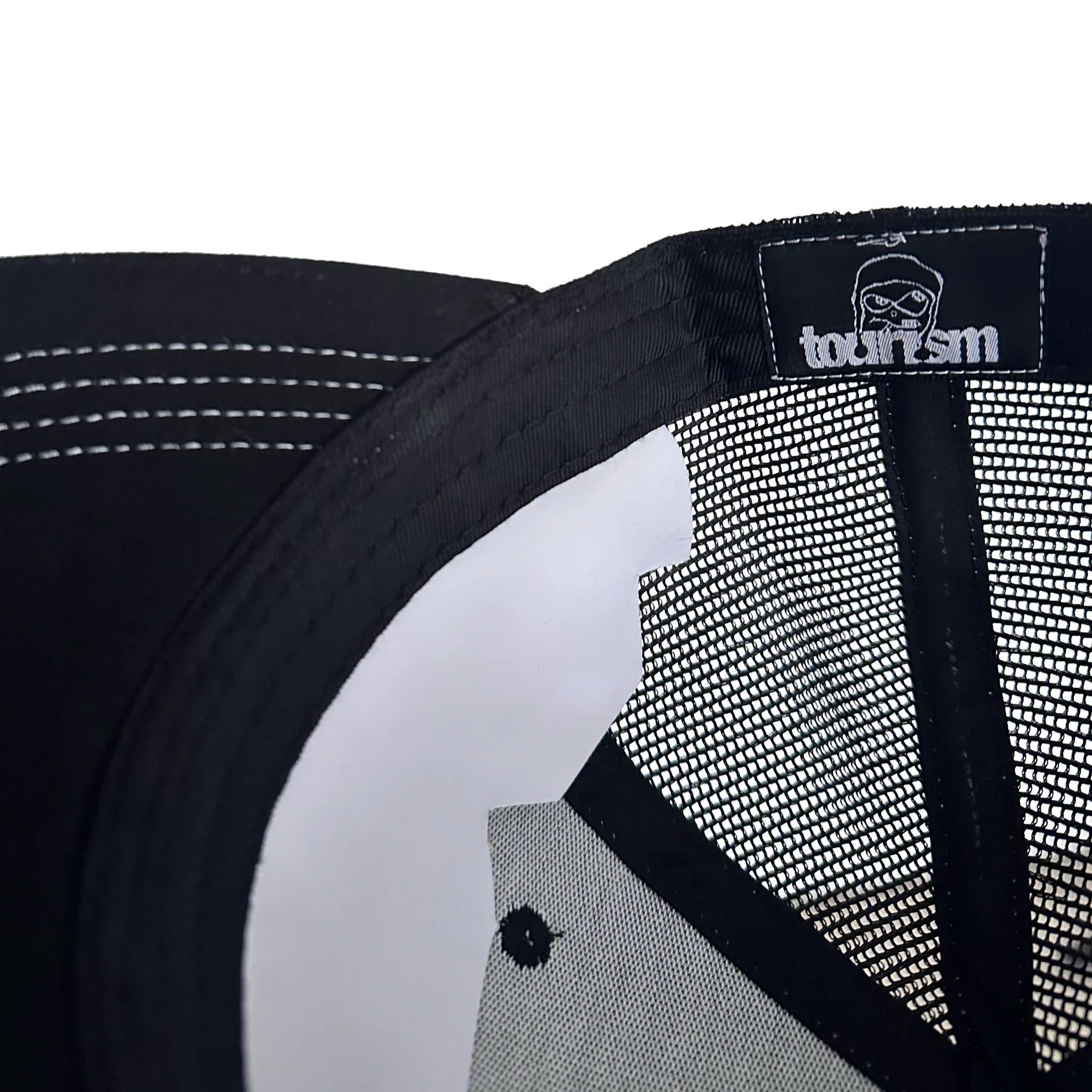 Blackletter Trucker Cap - Black/Purple