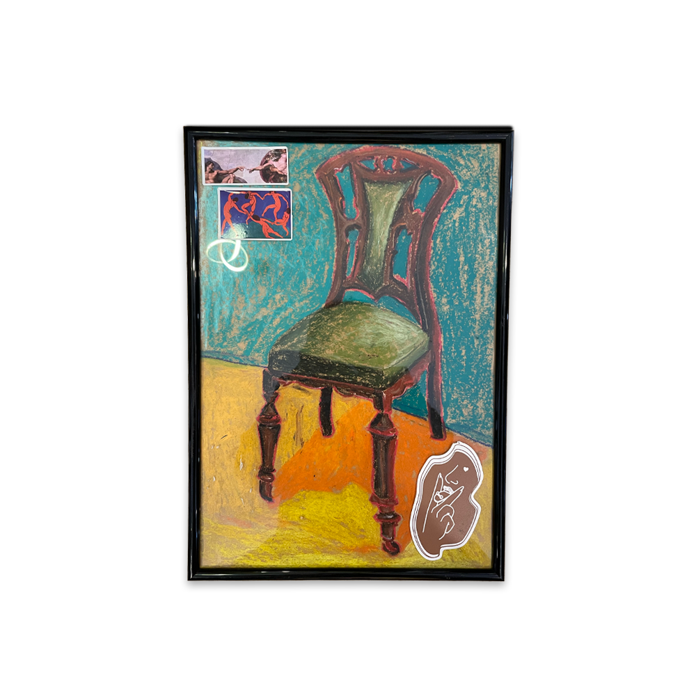Chair Painting A3 Frame