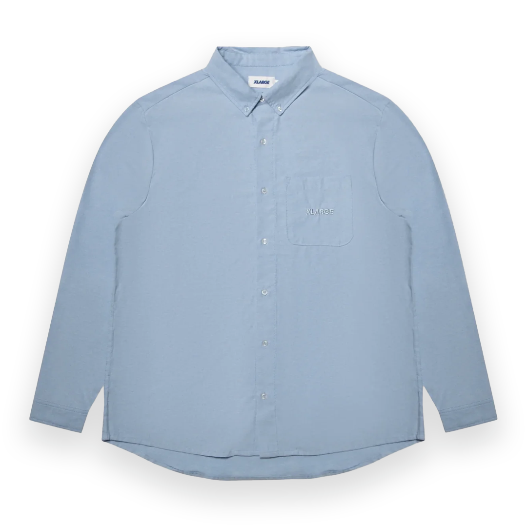 91 Oxford L/S Shirt - Blue